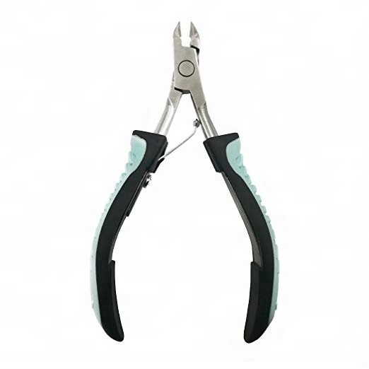 Medical Stainless Steel Toe Nail Clipper with Soft Non-Slip Handle Professional Side Fingernail Clippers