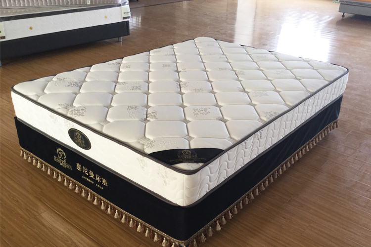 Queen King Size 8 inch High Density Foam Mattress Rolled Up Packing Into A Box Bonnell Coil Spring Mattress