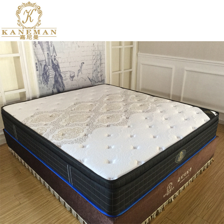 Pocket Spring Mattress 7 Zone Matratze Matelas Sleeping Well Pocket Spring Gel Memory Foam In Box Queen King Size Mattress