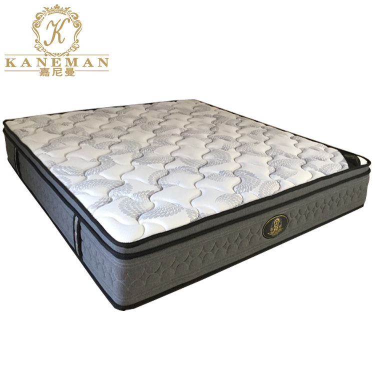 Pocket Spring Mattress 7 Zone Matratze Matelas Sleeping Well Pocket Spring Gel Memory Foam In Box Queen King Size Mattress