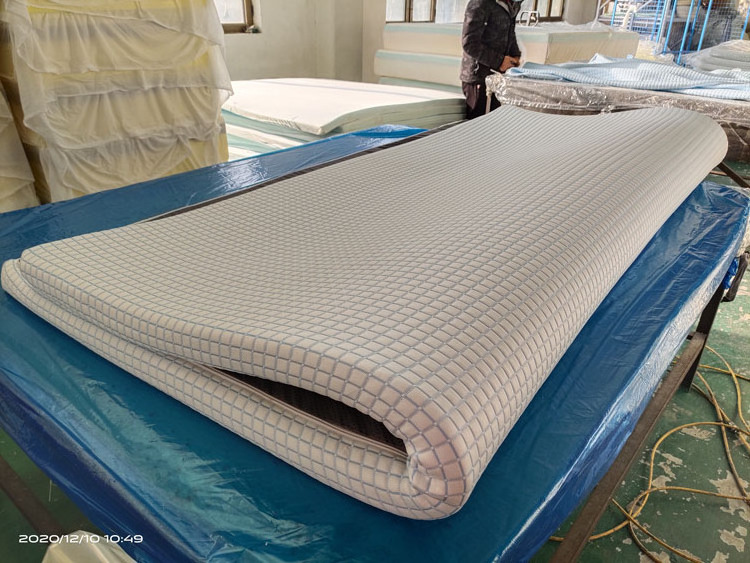 Vacuum Packed Mattress Memory Foam Topper from China Mattress Manufacturers