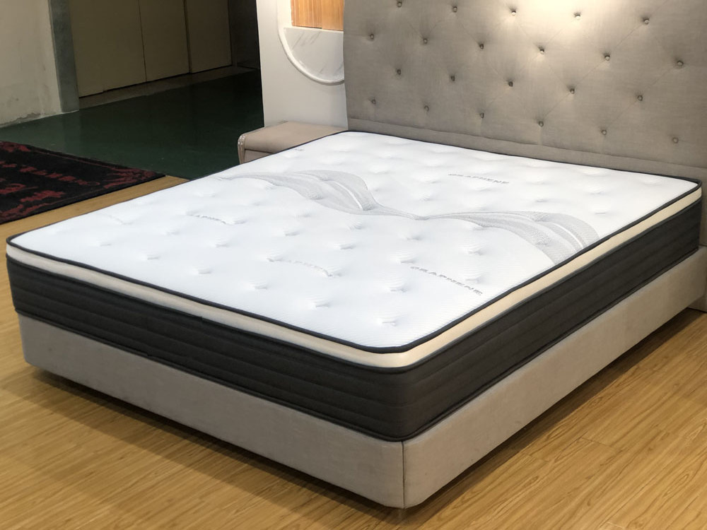 Bedroom mattress Colchones high resilience queen pocket coil spring bed mattress in a box matelas king size mattress manufacture