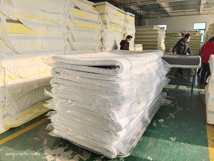 Vacuum Packed Mattress Memory Foam Topper from China Mattress Manufacturers