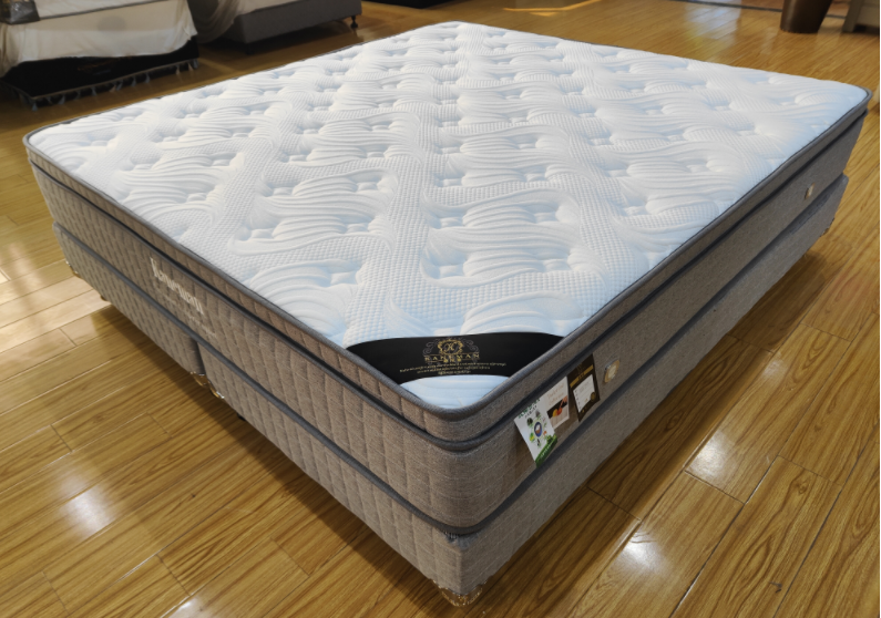 Comfortable Compressed Double Pocket Spring Mattress Bedroom Furniture Cool Gel Luxury Hotel Spring Roll Up Mattress in a box