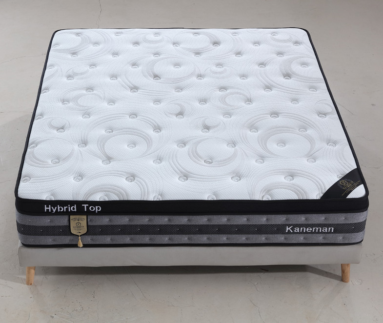 Orthopedic Memory Foam Mattress Extra Firm Comfort Latex Mattress King Size Euro Pillow Top Pocket Spring Mattress For Sale