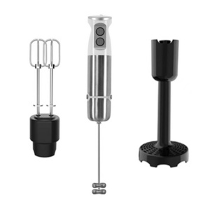 110/220V High Speed Immersion Hand Stick Blender Food Processor Mixing Beaker and Whisk Electric Hand Blender