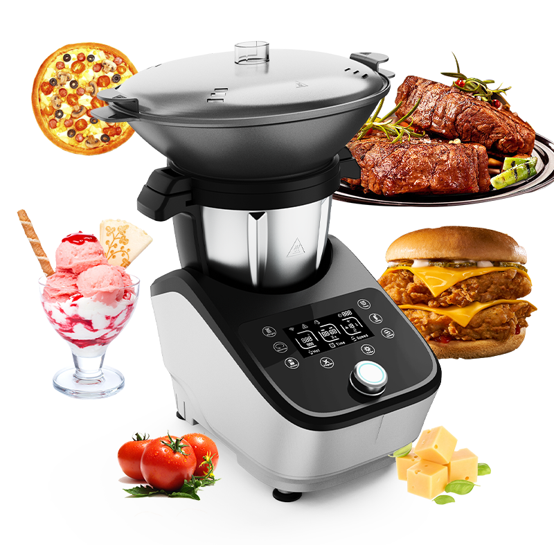 Thermo Multifunctional Soup Maker Kitchen Appliances Heating Function 1500W Kitchen Robot Thermomixer Smart Food Processor