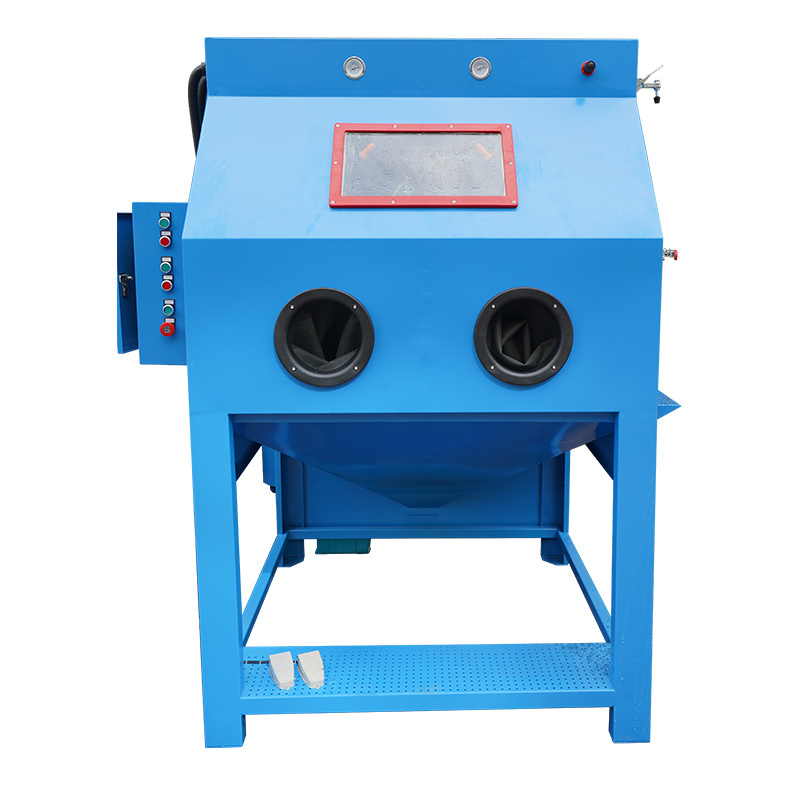 Industrial water blasting cabinet, wet sandblasting machine