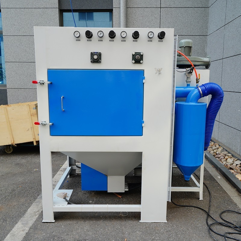 Wheel Rim Sand Blasting Machine Automatic Sandblasting Cabinet