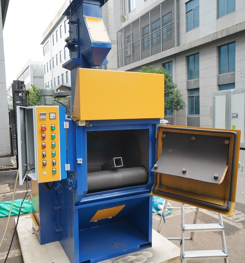 Airless steel shot blaster automatic shot blasting machine for auto parts