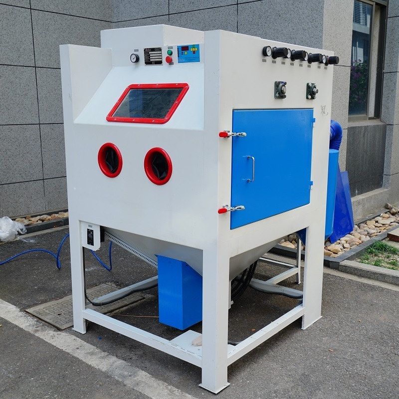 Wheel Rim Sand Blasting Machine Automatic Sandblasting Cabinet