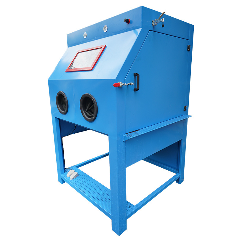 Industrial water blasting cabinet, wet sandblasting machine