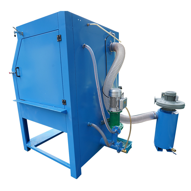 Industrial water blasting cabinet, wet sandblasting machine