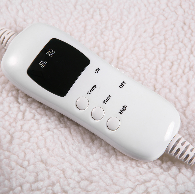 2020 New Arrival Temperature Adjustable Electric Heating Blanket For Establishes