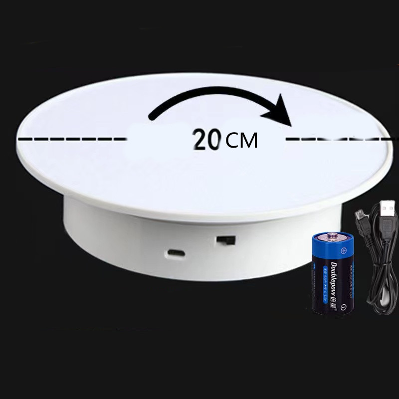 Intelligent Electric Noiseless Rotary Table Remote Control Exhibition Turntable Rotating Display Stand