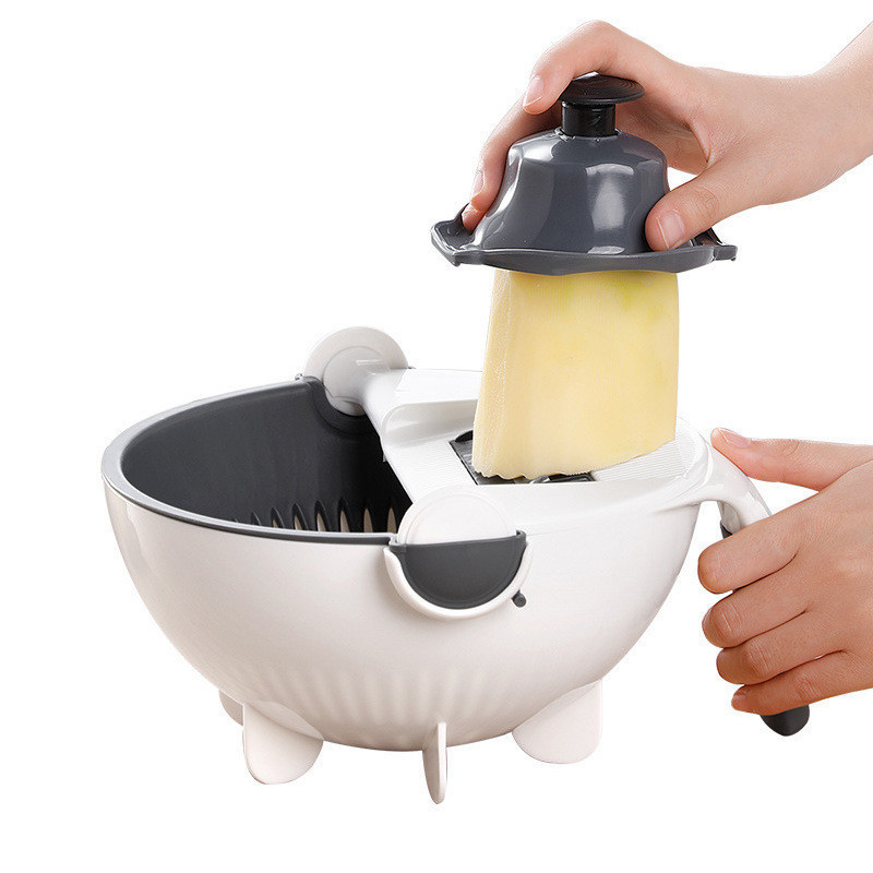 Hot Selling Grater Lids Stainless Steel Mixing Bowl Set With Hand Protector Strainers Mandolin Grater For Kitchen