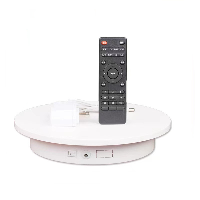 Intelligent Electric Noiseless Rotary Table Remote Control Exhibition Turntable Rotating Display Stand