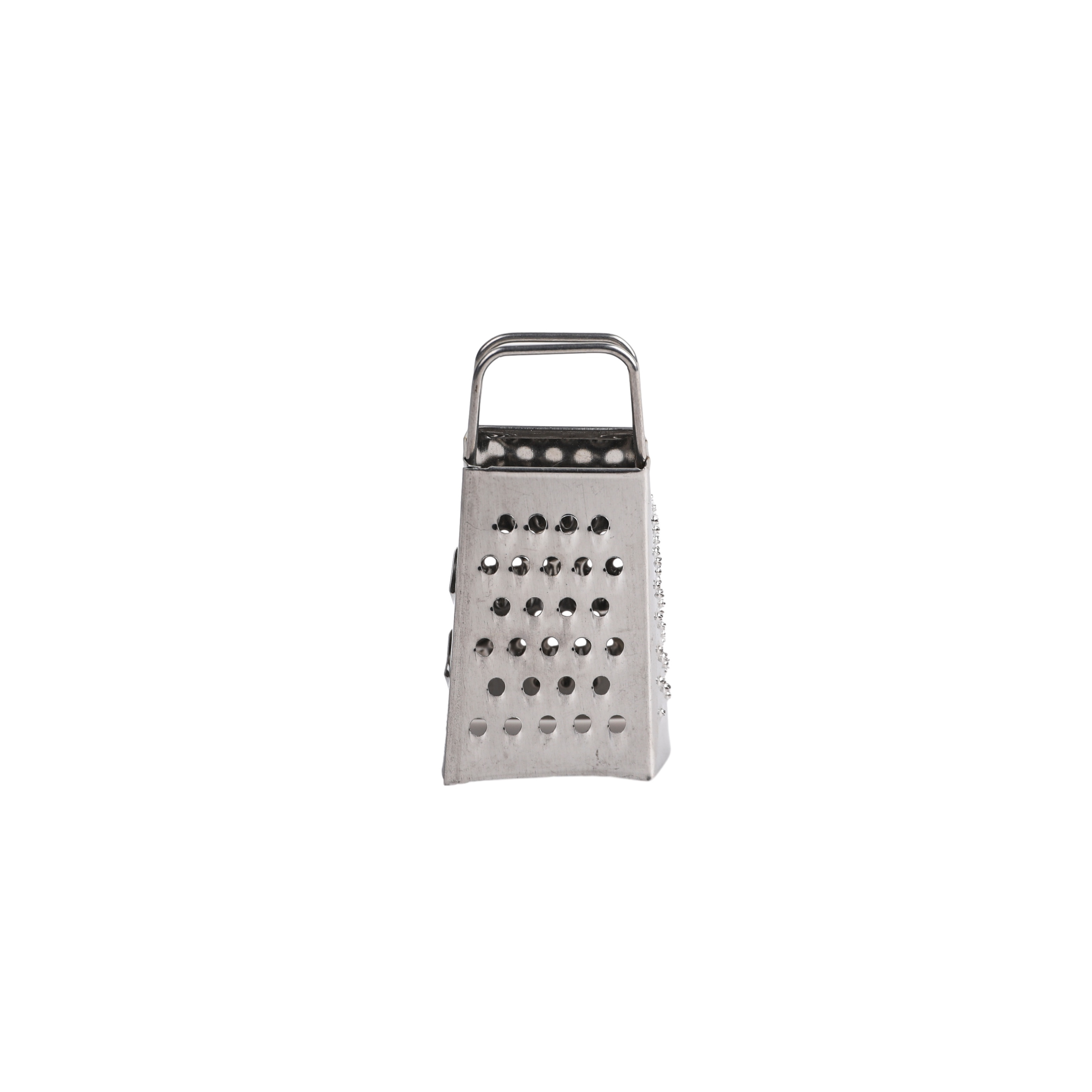 Wholesale oem multi kitchen gadget hand crank mini stainless steel 4 sides cheese food fruit grater