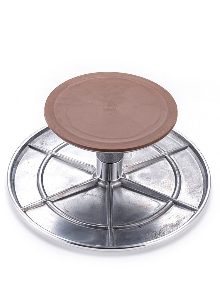 OEM Hot Sale Baking Tool 12 in Aluminium Alloy Round Revolving Cake Stand Turntable For Making Cake