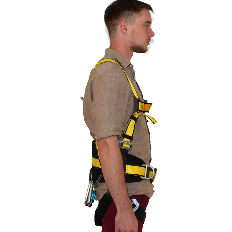 double hook 5 point safety harness