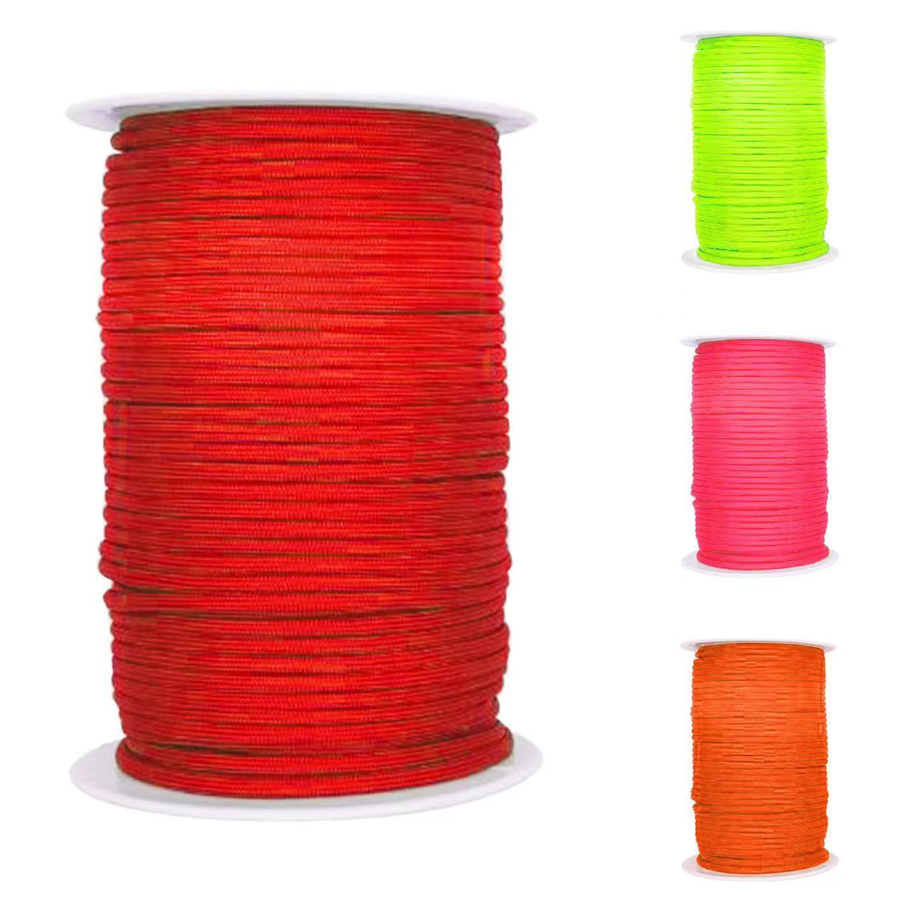 4mm 50meters 165ft  more than 750 poundsparacord with 11 inner cores Hammock Clothsline  polyester  750lb  Parachute cord