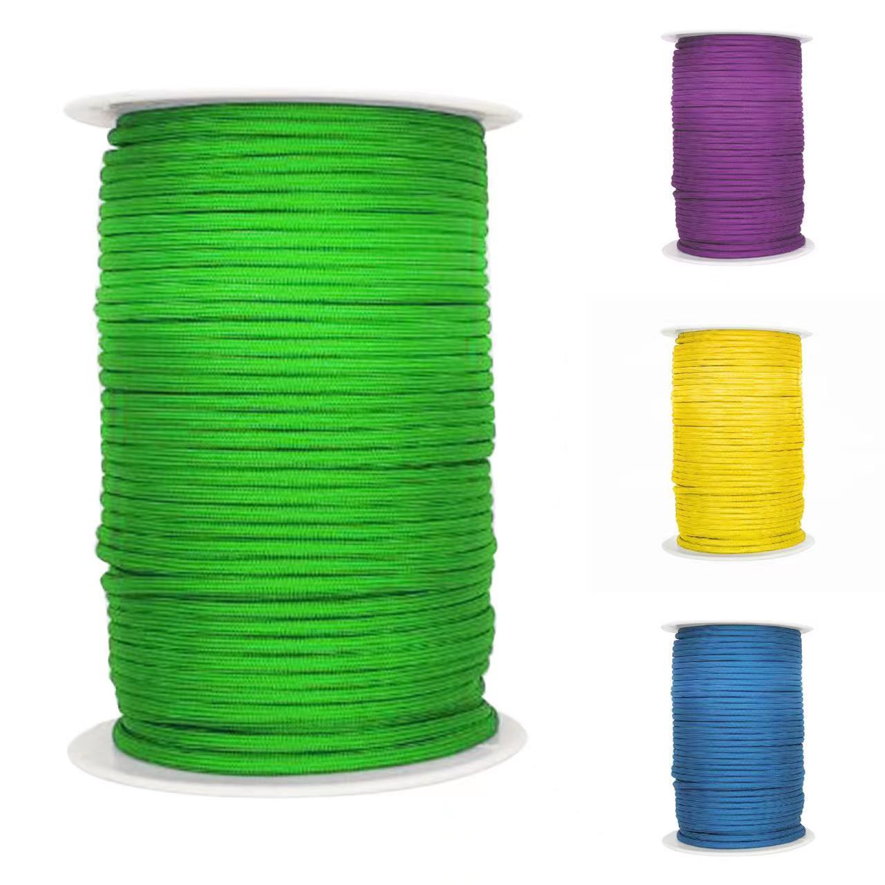 4mm 50meters 165ft  more than 750 poundsparacord with 11 inner cores Hammock Clothsline  polyester  750lb  Parachute cord