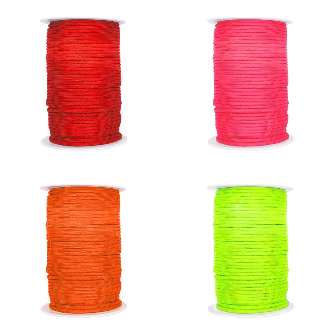 3mm Para Cord for Camping Hammock Clothsline Hiking Survival Paracord/Parachute Cord