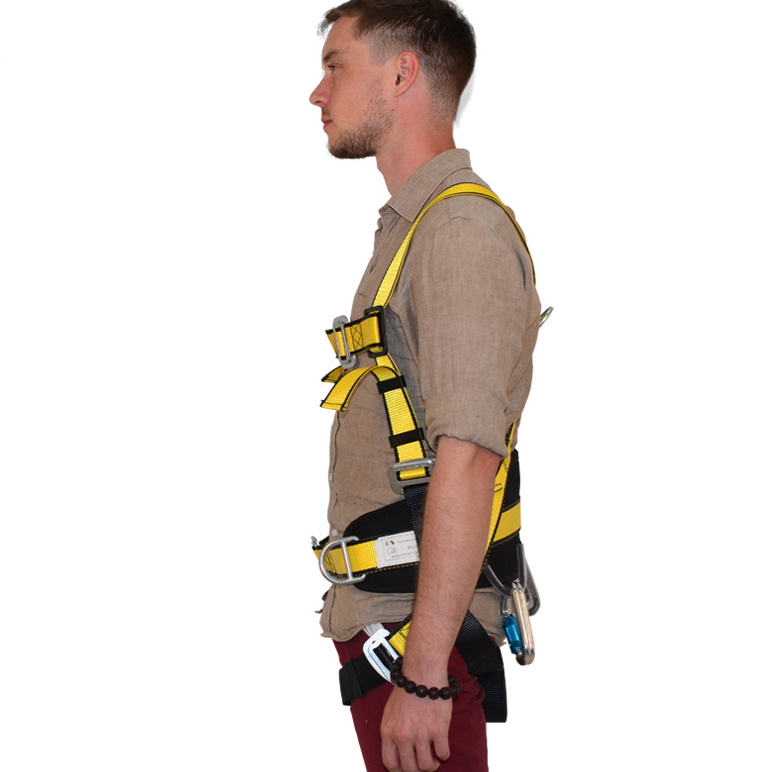 double hook 5 point safety harness