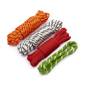 4mm 6mm 8mm 10mm 12mm 14mm 20mm Colored Braided Round Cord Nylon Rope