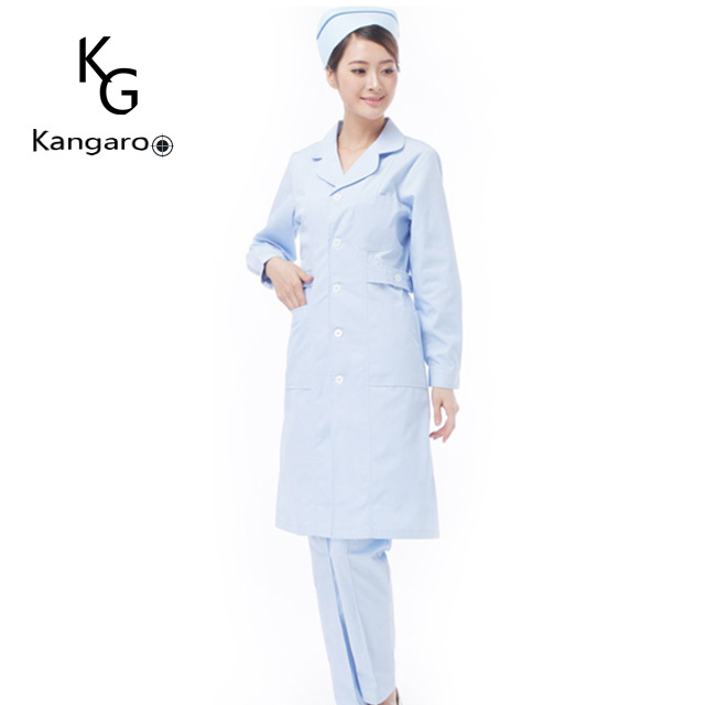 Wholesale healthcare Hospital  uniform white lab coat nurse smock