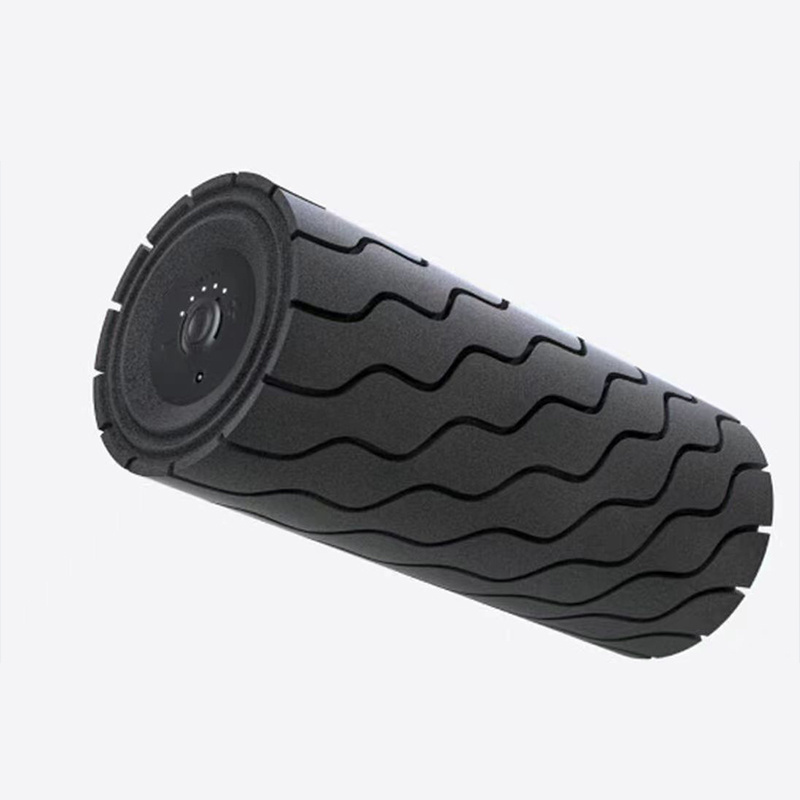 Raise Your Game Electric Foam Roller Vibrating and Yoga Muscle Massage Stretch Point Fitness Post Workout Recovery