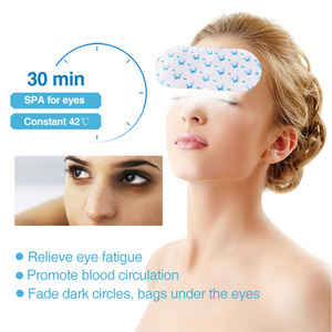 Disposable self heating hot compress relieve eye fatigue sleep relaxing heating eye masks