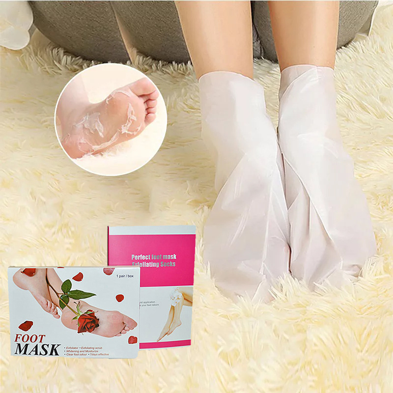 Wholesale OEM Foot Spa Socks Callus Remover Pedicure Moisturizing Exfoliating Foot Masking Peel Adults Foot Care Products