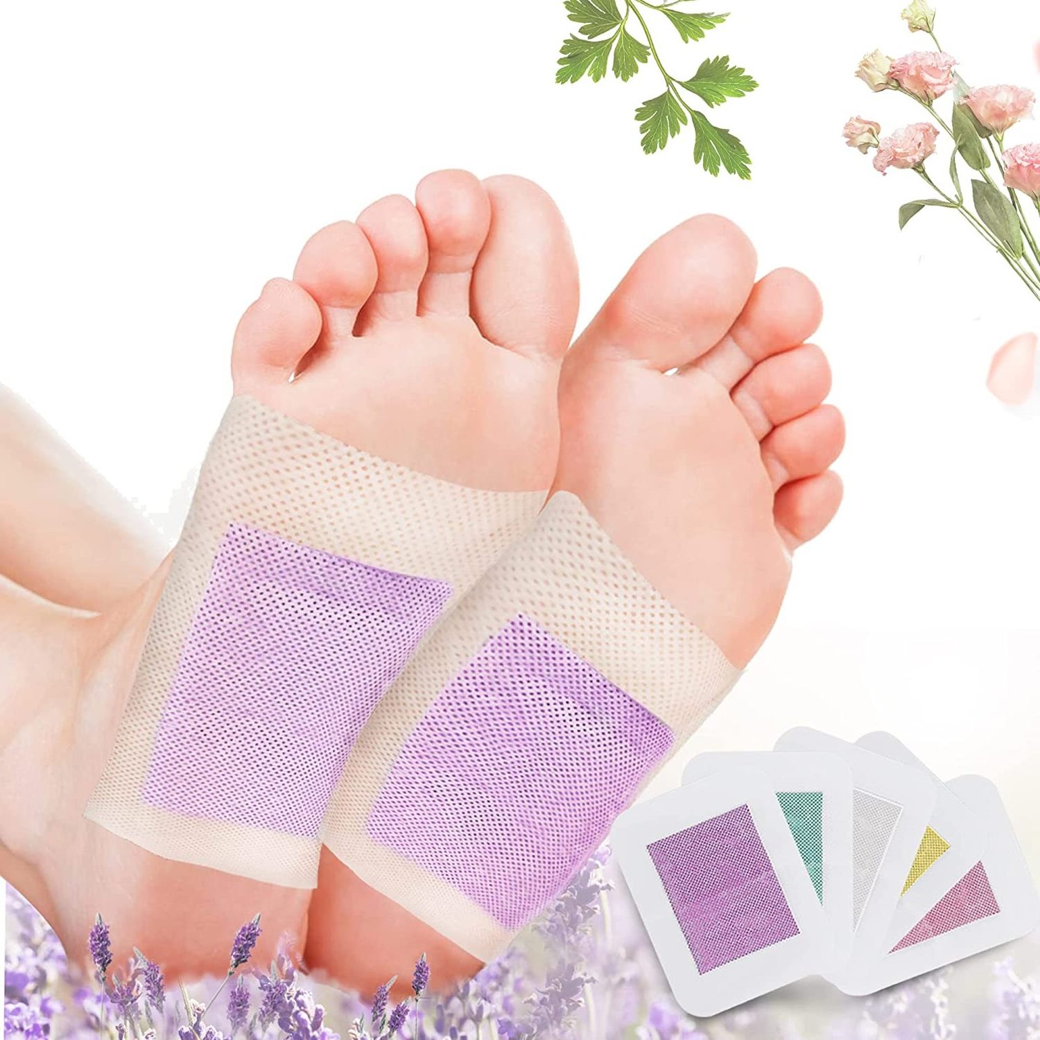 Health Supplements Professional Manufacturer Supply Foot Therapy Detox Foot Patch aroma lavender foot care magic patch