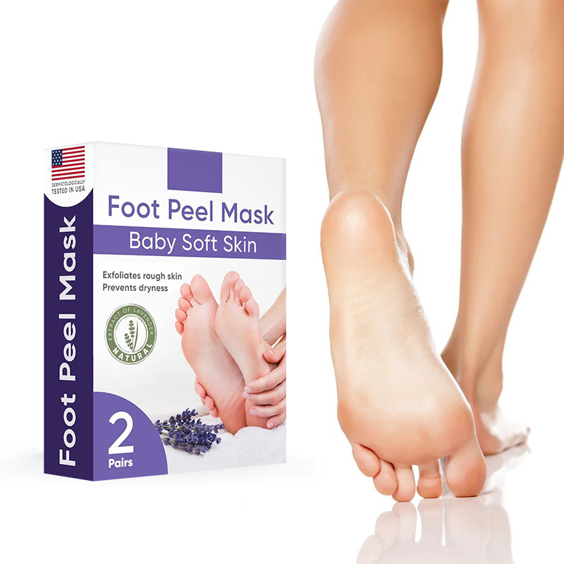 Exfoliating Feet Peeling Mask Dead Skin Remover Adults Silicone Socks Foot Care Foot Callus Remover High Quality Gel Under Foot