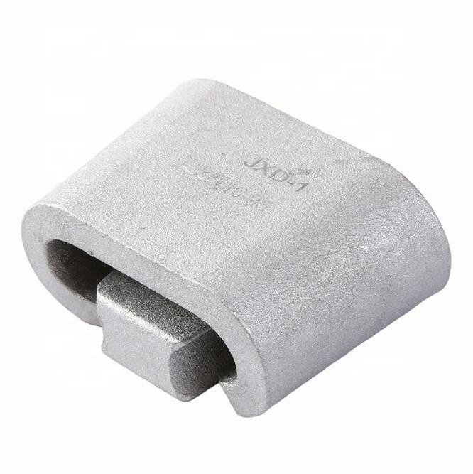 JXD 35-240mm2  28*50mm Wedge-Shaped Aluminum Alloy C-Type Wire Clamp Overhead Cable Clamp