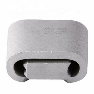 JXD 35-240mm2  28*50mm Wedge-Shaped Aluminum Alloy C-Type Wire Clamp Overhead Cable Clamp