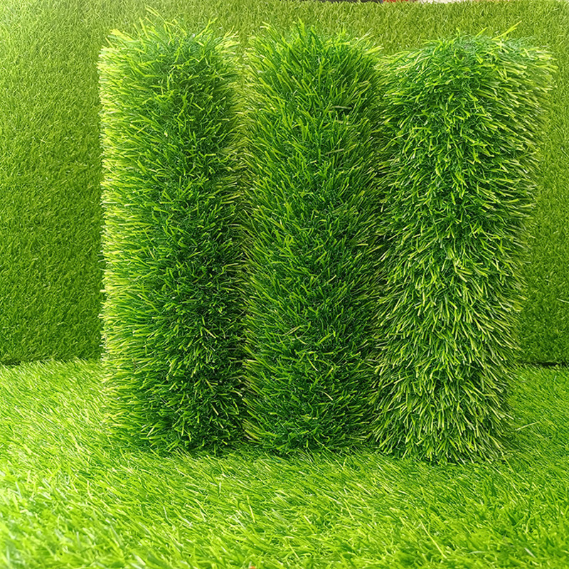 Natural Green Synthetic Grass Lawn Turf Artificial Grass Roll Carpet For Sports Flooring