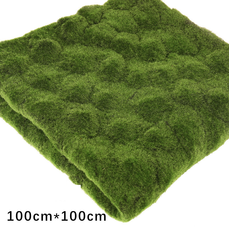 Home Office Decor Natural Faux Moss Wall Panel Artificial Moss Wall Art Decoration