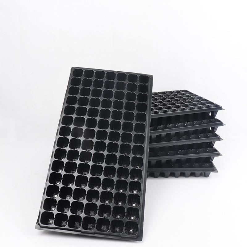 200 Holes Garden Seed Starter Tray Plastic Seeding Nursery Pots Indoor Succulent Plant Grow Tray