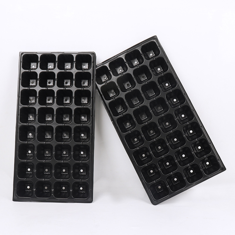 200 Holes Garden Seed Starter Tray Plastic Seeding Nursery Pots Indoor Succulent Plant Grow Tray