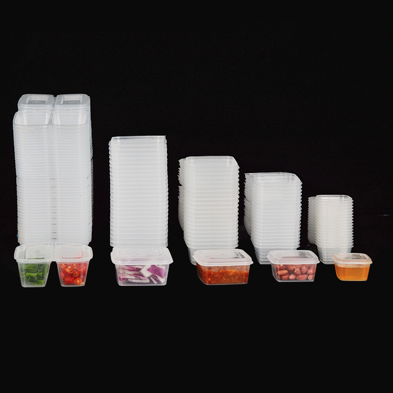 5oz Fuling 10years Supplier Disposable Small Plastic Sauce Cup Pudding Portion Condiment Cups With Lids