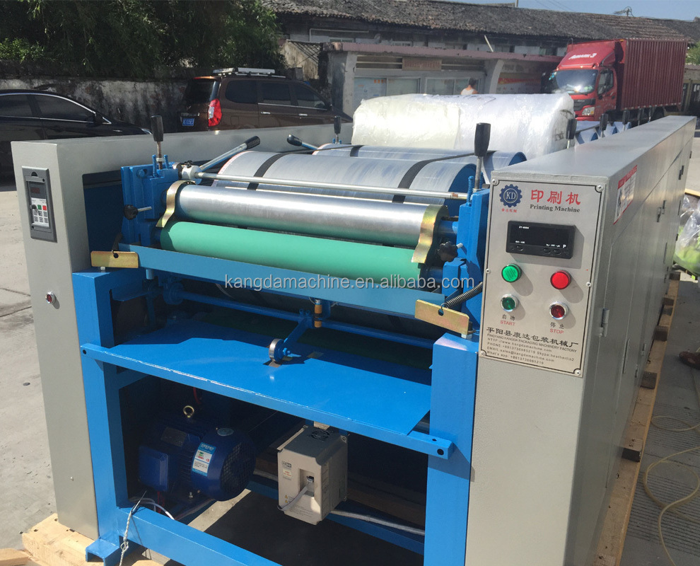 Woven Sack Paper Cement Bag Printing Machine 4 colors