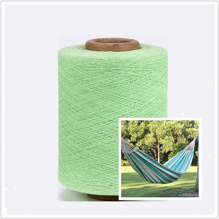 1/4 1/8 High tenacity carded polyester cotton blend  hammock weaving yarn