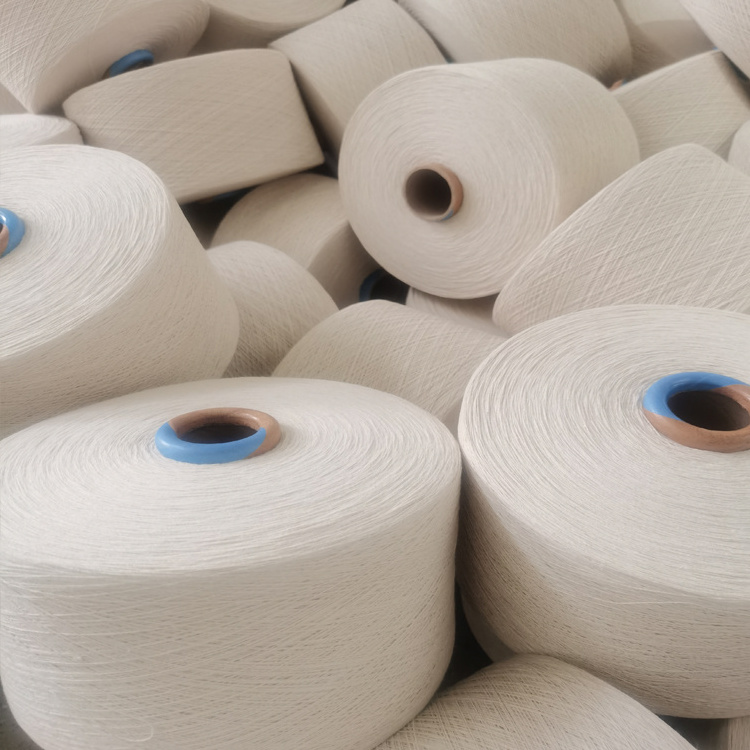 High quality OE21s 100% virgin cotton yarn assure for dyeing