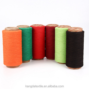 Yarn stocks Multi Color Open end Recycle yarn cotton polyester blend knitting yarn