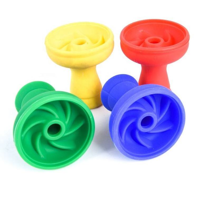 Silicone Shisha Hookah Bowl Head Shisha Tobacco Charcoal Holder Hookah Red