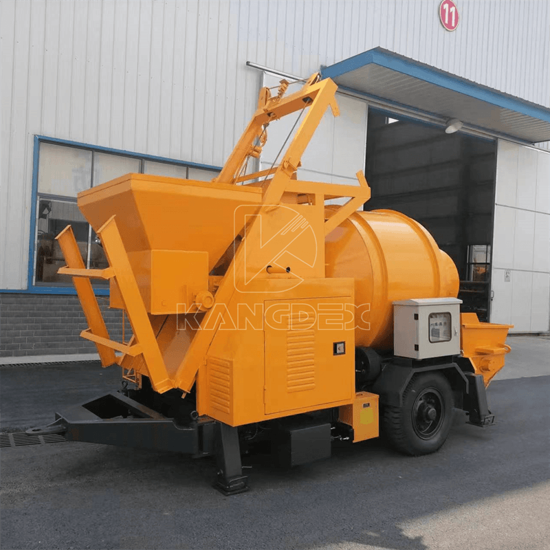 JBT30.6.62RS Diesel or Electric Mini Portable Cement Mixing Pump Small Concrete Mixer 6mpa Delivery Height 50m with Pump 30m3/h