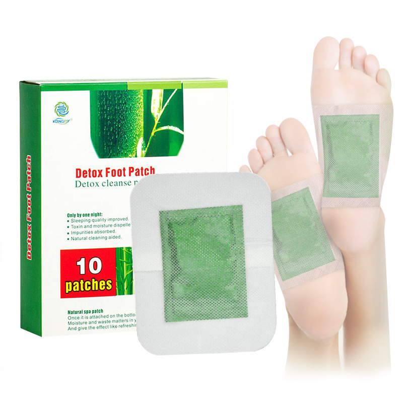 OEM Factory Detox Slimming Bamboo Foot Patch hot selling foot detox pads relax feet patch