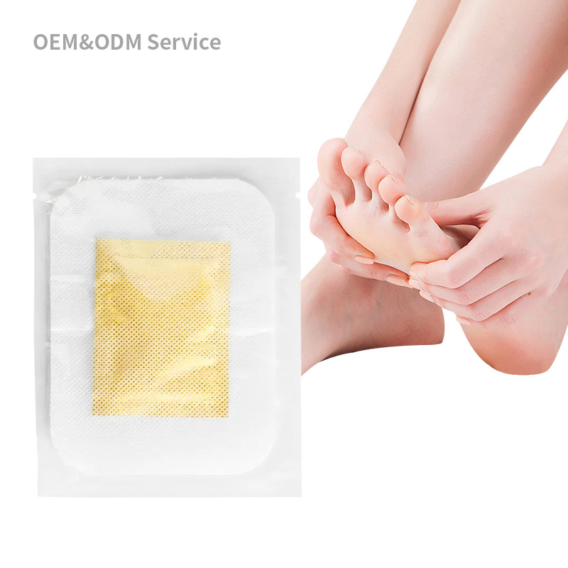 low price ginger detox foot patch OEM ODM foot detox slimming patch Free sample extreme detox foot patch